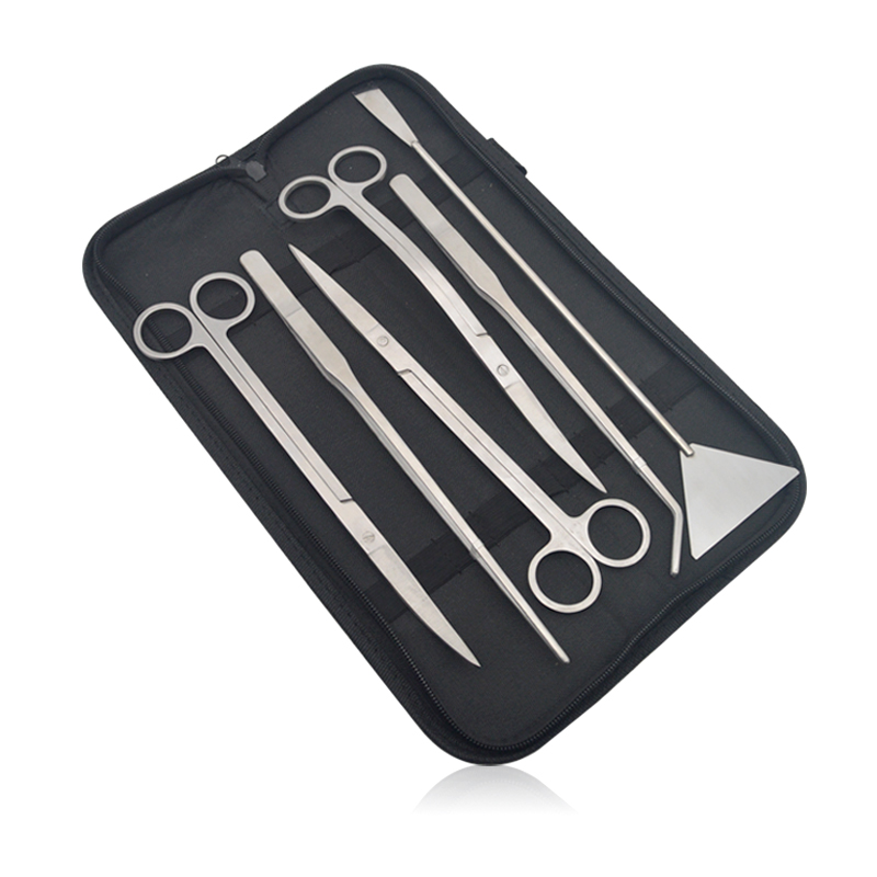 Planted Aquarium Tool Kit - Aquarium กรรไกรชุดเครื่องมือ Wave กรรไกรแหนบพืชหญ้าสแตนเลสเครื่องมือทําความสะอาดถังปลาพลั่ว Aquarium อุปกรณ์เสริม