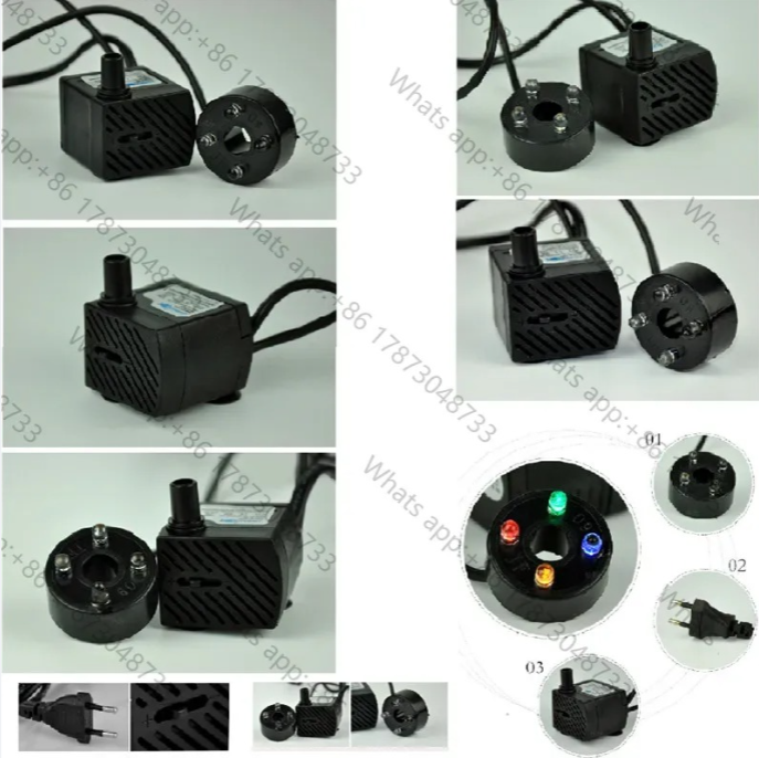 Planted Aquarium Tool Kit - ปั๊มน้ำแบบจุ่มใต้น้ำ AC 220V 3W 5W พร้อมไฟ