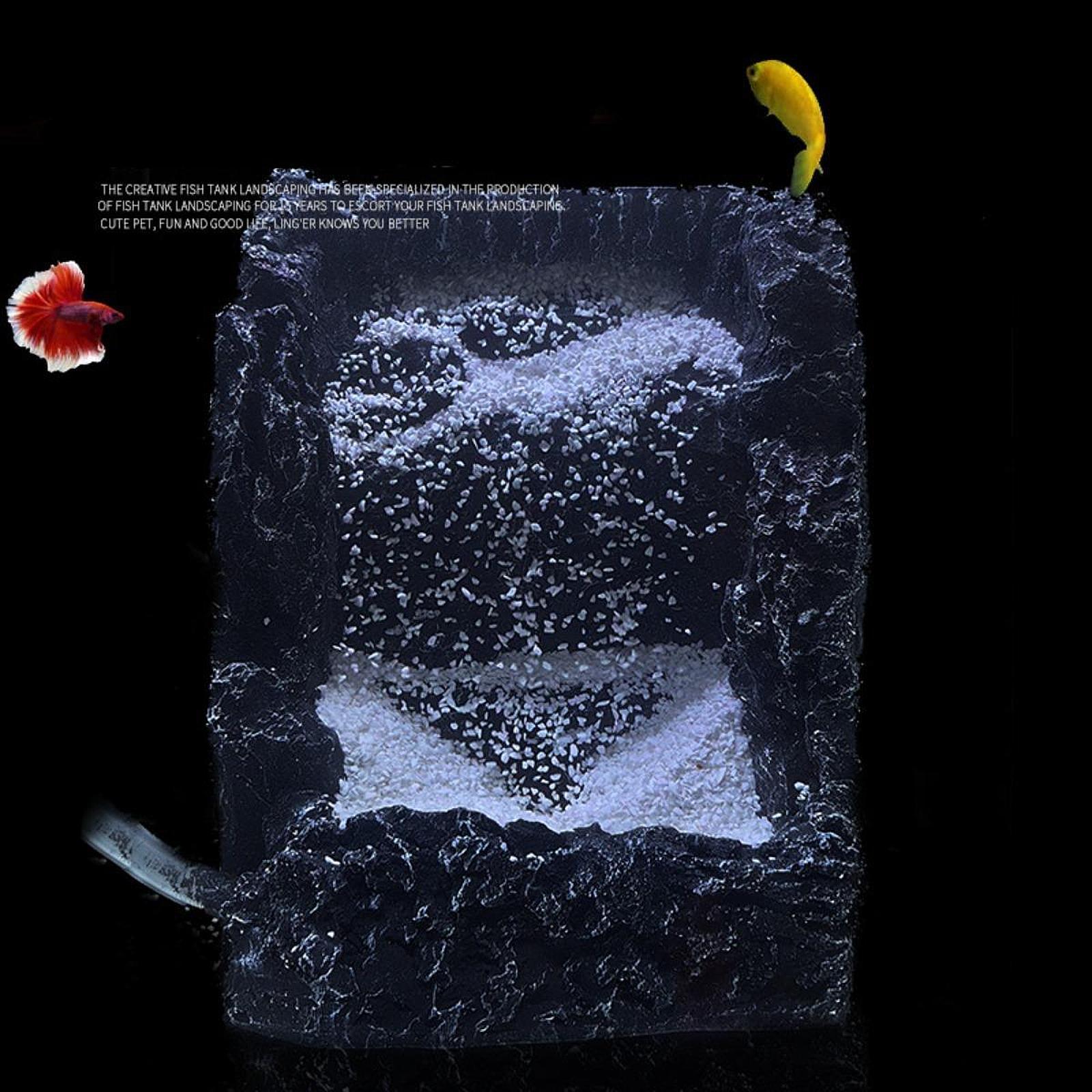Aquascape Stone Seiryu - โมเดลเรซิ่น หินเซอิริว ภูเขาจำลอง ของตกแต่งตู้ปลา สำหรับตกแต่งห้อง ตกแต่งตู้ปลาแบบแข็ง