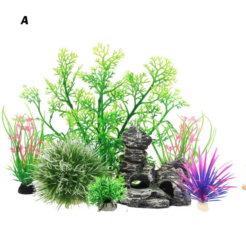 ของตกแต่งตู้ปลาพลาสติกจำลองรูป - Aquarium Plants For Sale บทวิจารณ์และราคา