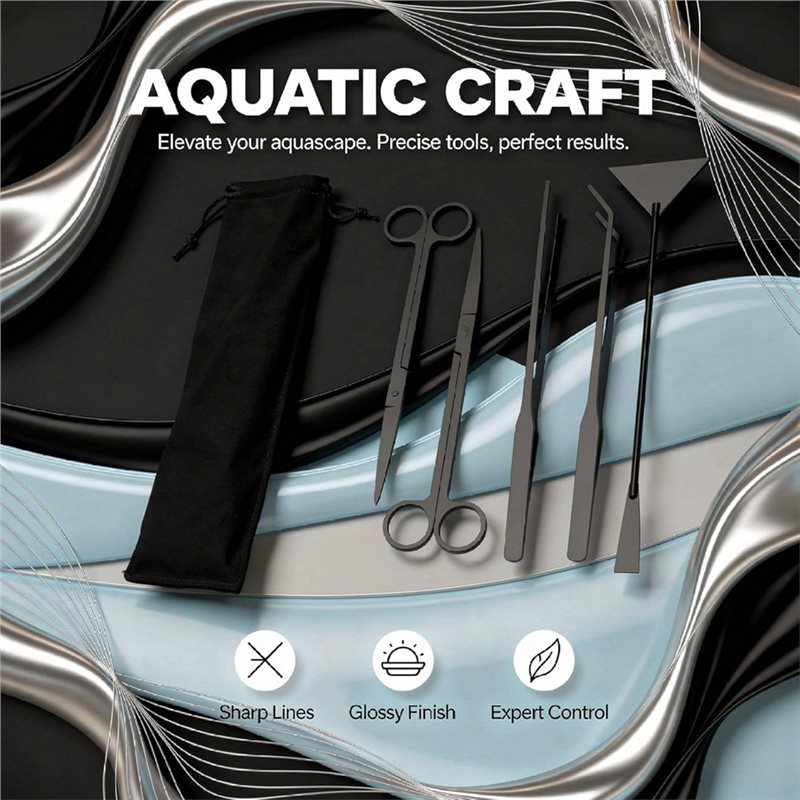 ชุดเครื่องมือตกแต่งตู้ปลา ABLK - Planted Aquarium Tool Kit บทวิจารณ์และราคา