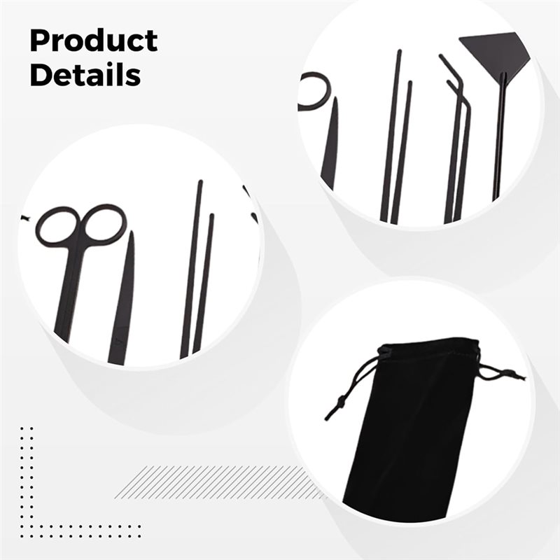 PHFU-สำหรับพืชน้ำ ประกอบด้วยพล - Planted Aquarium Tool Kit บทวิจารณ์และราคา