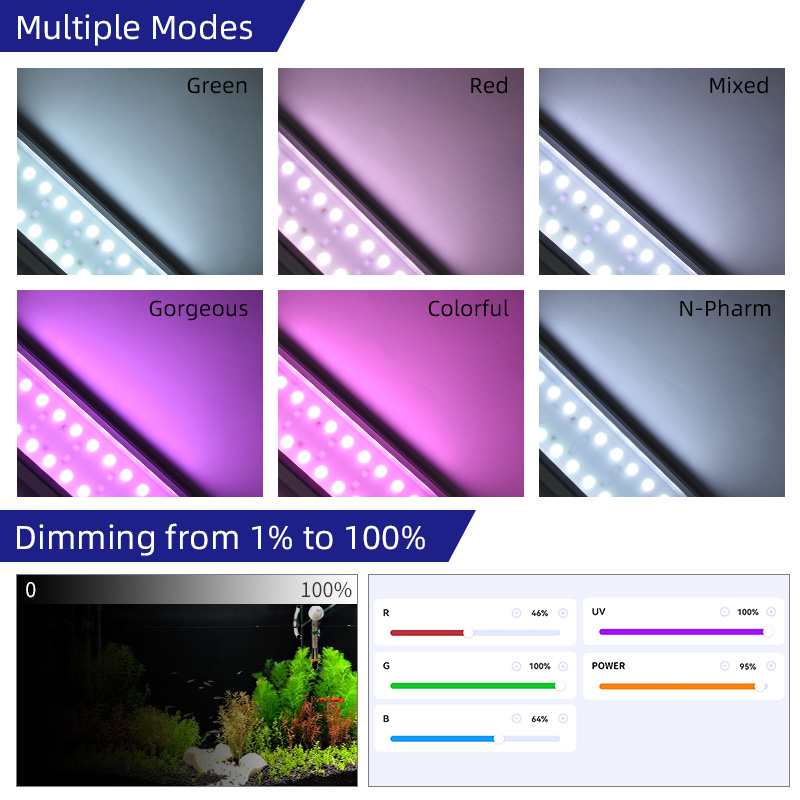 ไฟตู้ปลา M300D1 PRO ขายดี ไฟ R - Aquarium Plants For Sale บทวิจารณ์และราคา