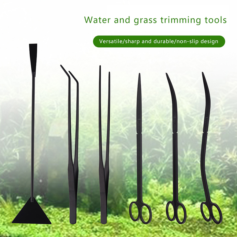 ชุดเครื่องมือตู้ปลาตู้ปลาทำจาก - Planted Aquarium Tool Kit บทวิจารณ์และราคา