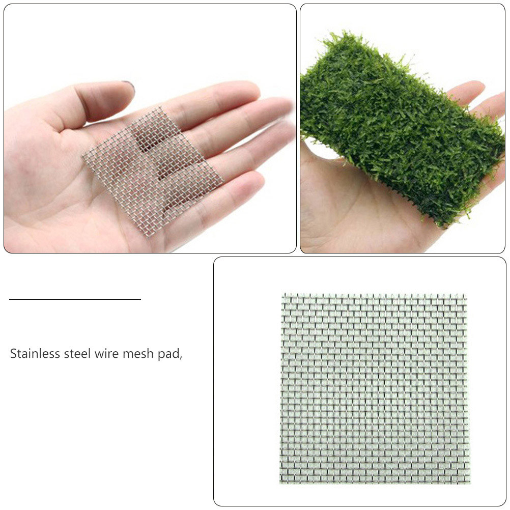 15 ชิ้นแผ่นตาข่ายสแตนเลสสำหรับ - Aquarium Planted Plants บทวิจารณ์และราคา